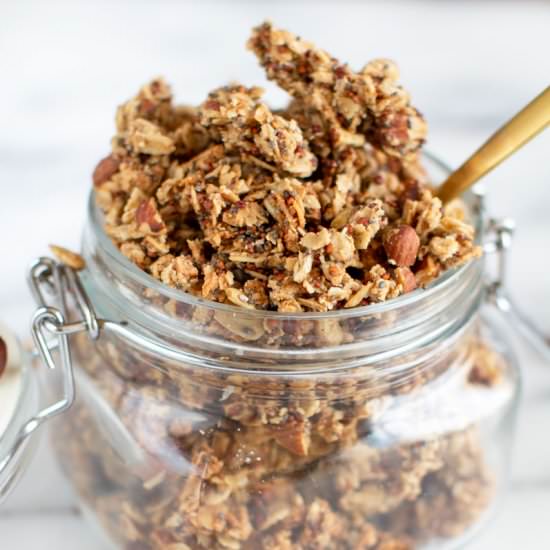 Maple Quinoa Granola