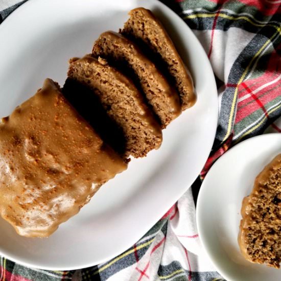 Gingerbread Loaf with Spiced Glaze