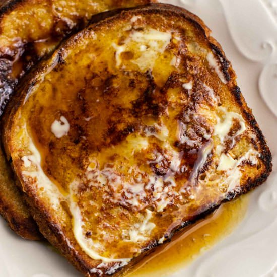 Eggnog French Toast