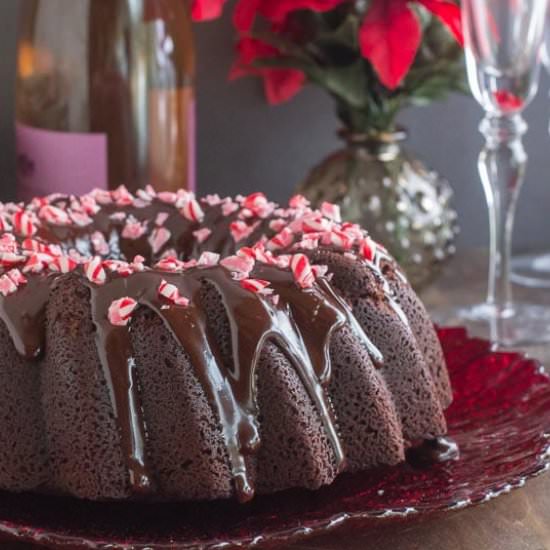 Chocolate Peppermint Cake