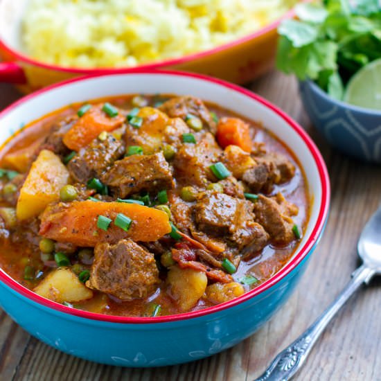 Moroccan Lamb Stew (Instant Pot)
