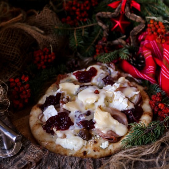 Chestnut Cranberry Flatbread