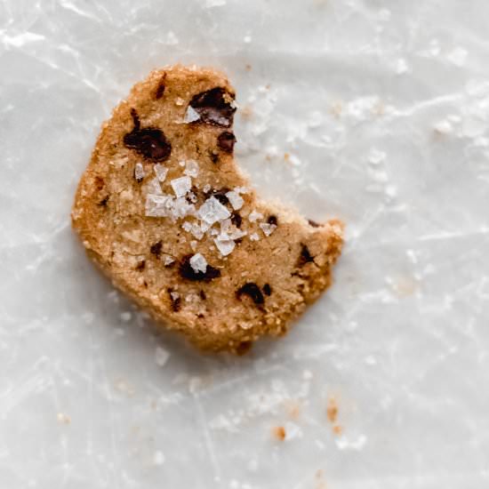 Chocolate Chunk Espresso Shortbread