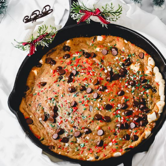 Christmas Cookie Skillet