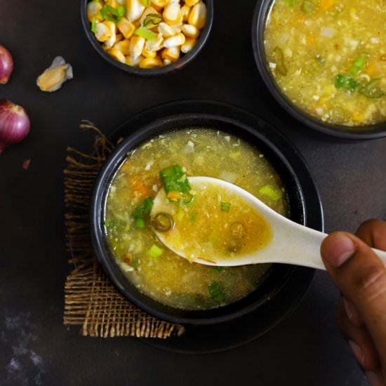 Chinese Sweet Corn Soup