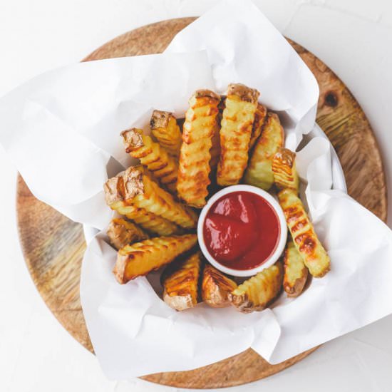Homemade Baked French Fries