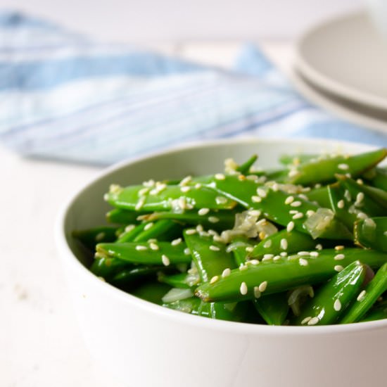 Sauteed Sugar Snap Peas