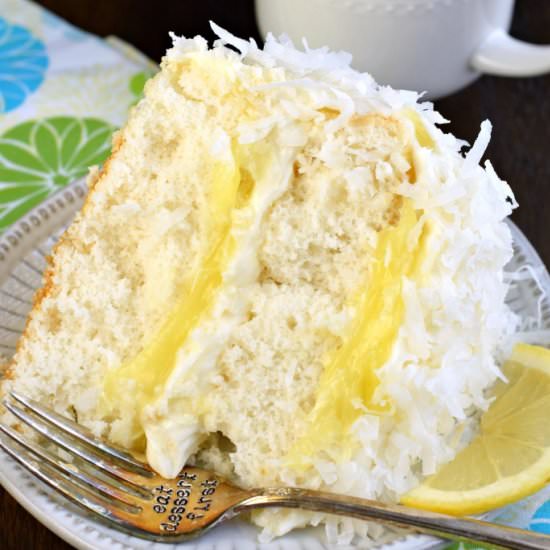 Lemon Coconut Cake