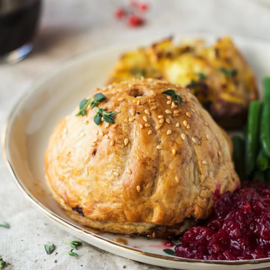 Vegan pithiviers