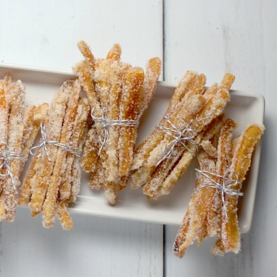 Candied Orange Peels