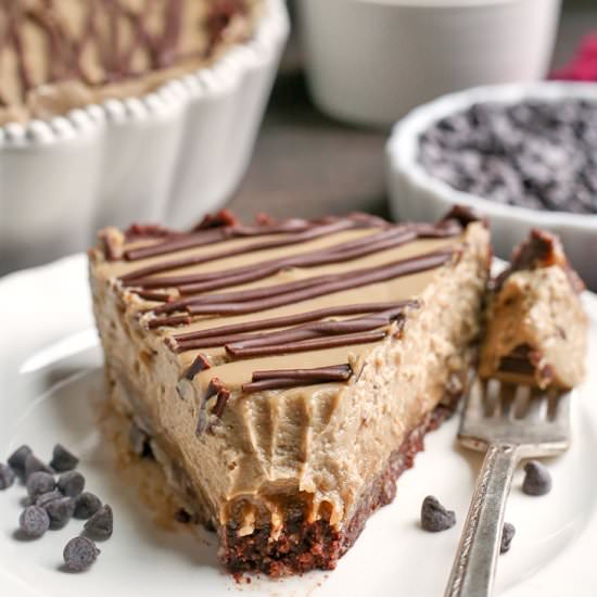 Nut-Free Paleo Vegan Snickers Pie