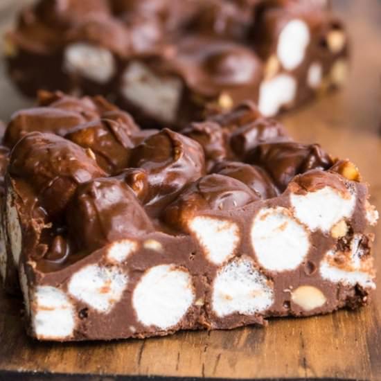 Rocky Road Fudge