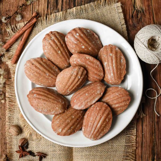 Gingerbread Madeleines