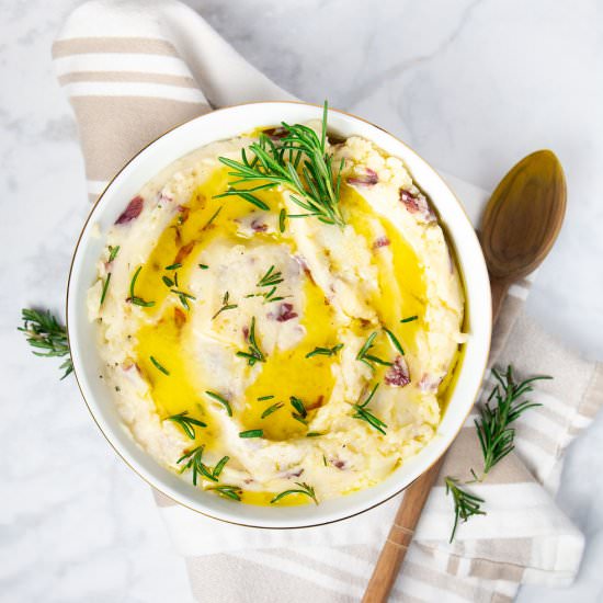 Roasted Garlic Mashed Potatoes