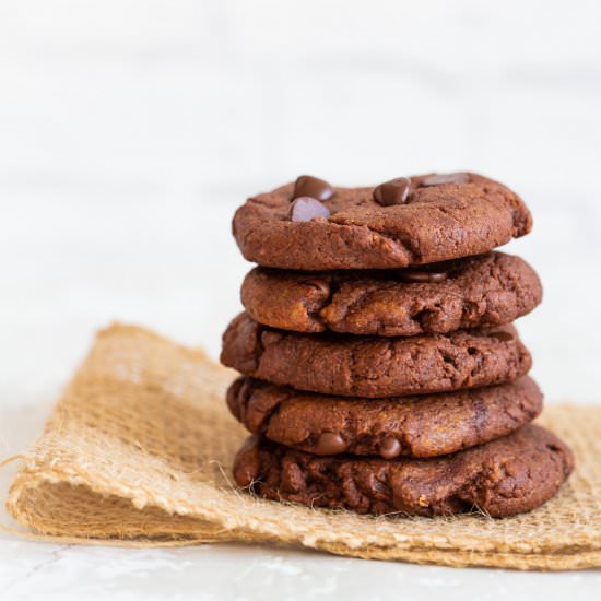 Chocolate Tahini Cookies