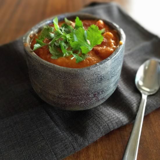 Cinnamon Spiced Carrot Ginger Soup