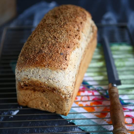 Spelt Red Wheat Bread with Brazilia