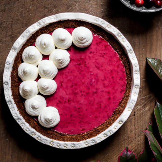 Cranberry Cream Pie