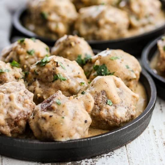 Classic Swedish Meatballs