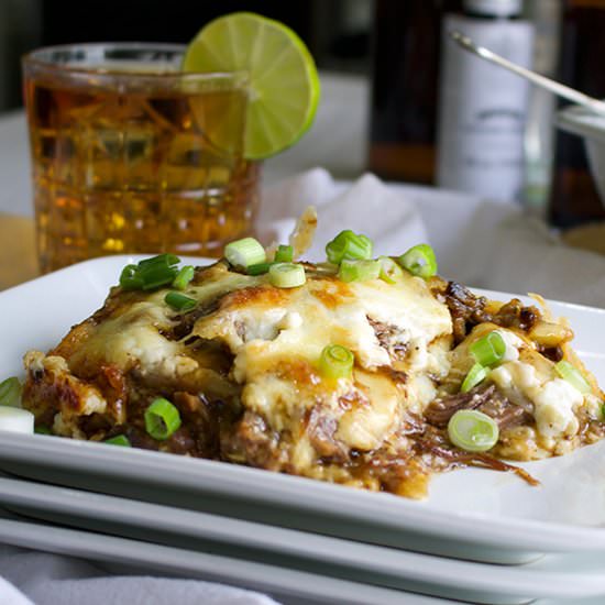 Asian Short Rib Lasagna