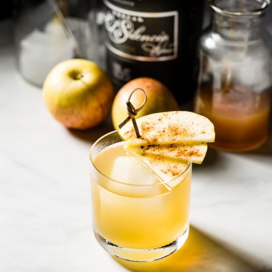 Smoky Apple Mezcal Old Fashioned