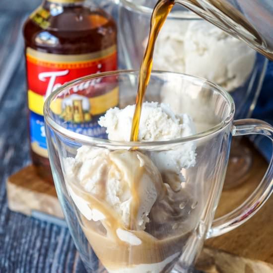 Salted Caramel Affogato