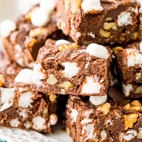 Rocky Road Fudge
