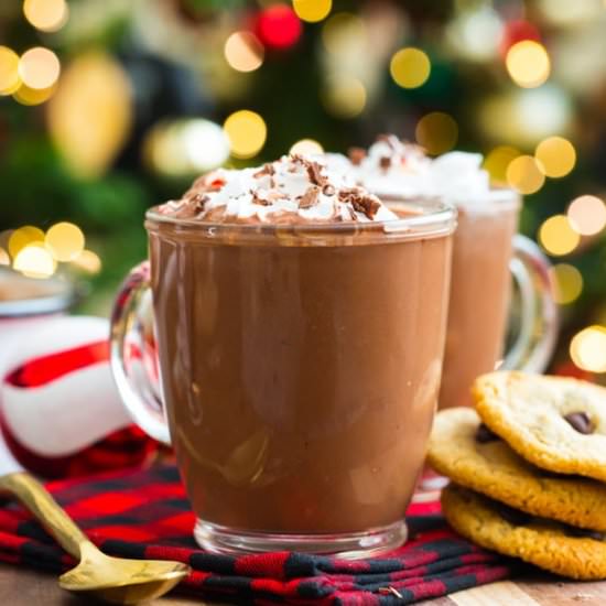 Coconut Milk Peppermint Hot Cocoa