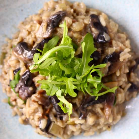 Vegan Mushroom Risotto