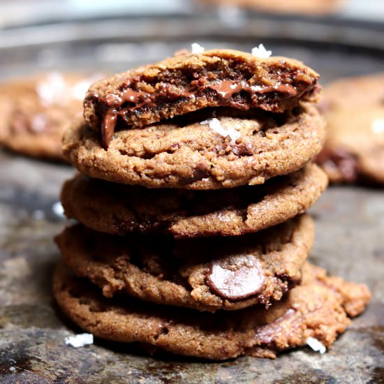 Brown Butter Cappuccino Cookies