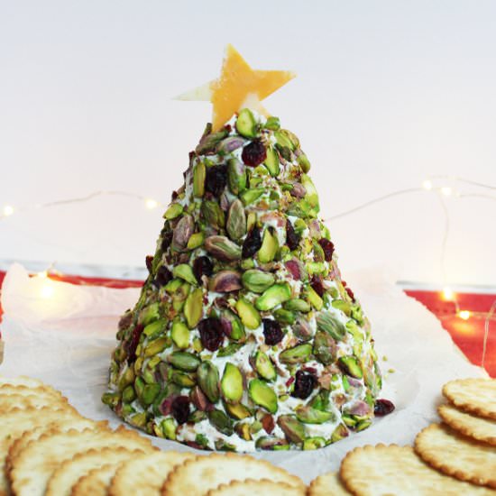 Christmas Tree Cheese Ball