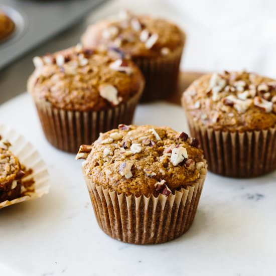 Paleo Banana Nut Muffins