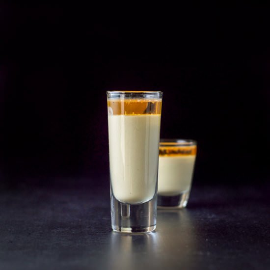 Eggnog shot