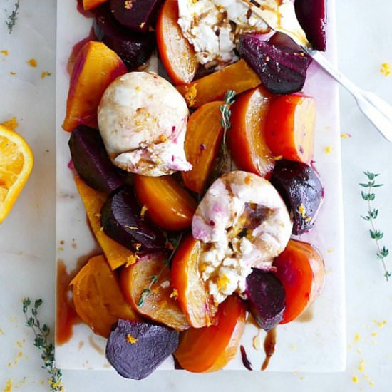 Roasted Beets and Burrata