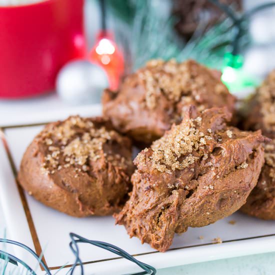Vegan & GlutenFree Molasses Cookies