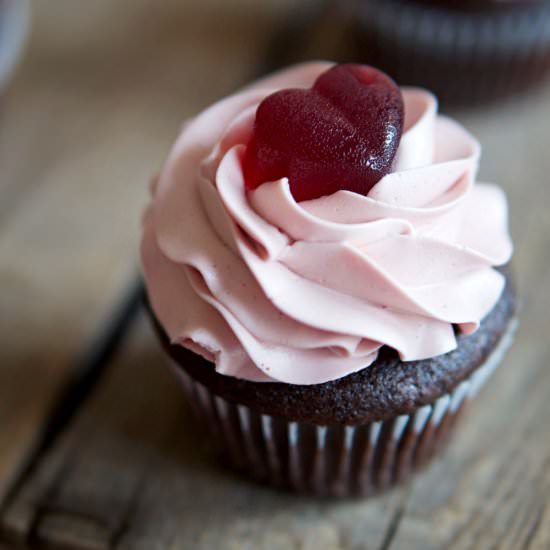 Cupcakes with Mulled Wine Frosting