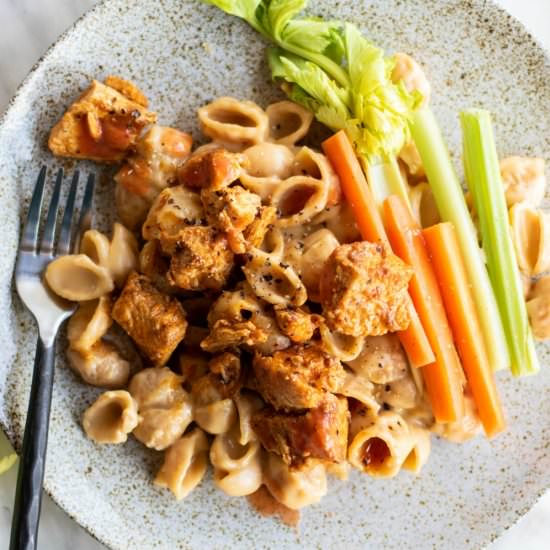 Buffalo Chicken Mac & Cheese