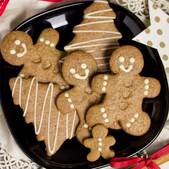 Vegan Gingerbread Men