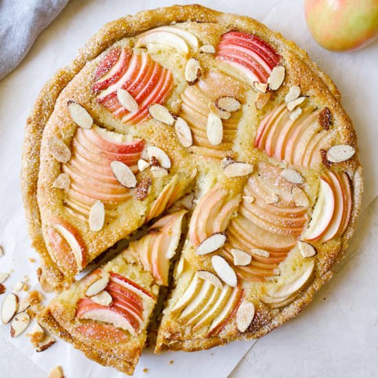 Apple Frangipane Tart
