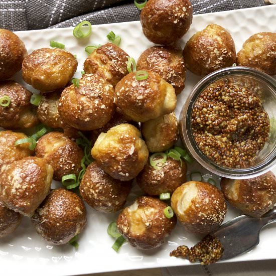 easy homemade pretzel bites