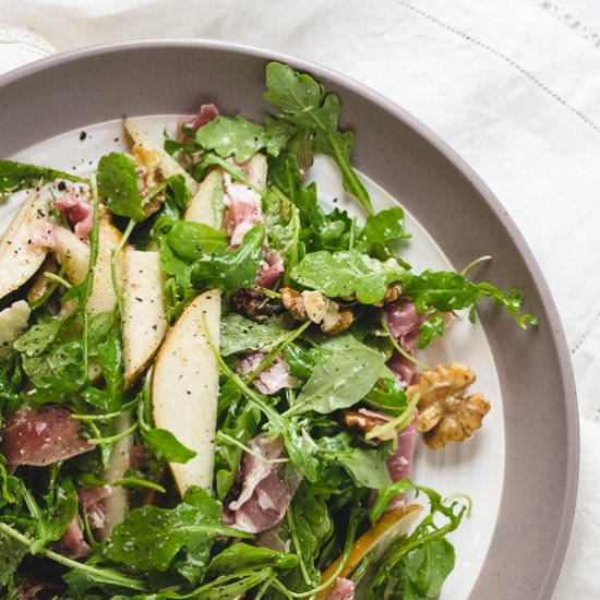 Arugula Salad with Pears