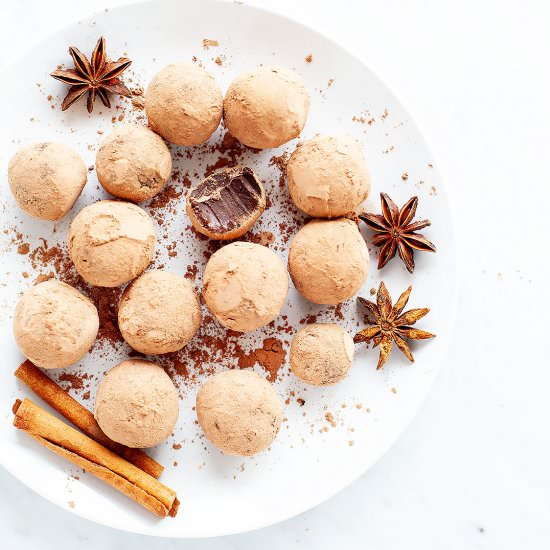 Five-Spice Chocolate Truffles