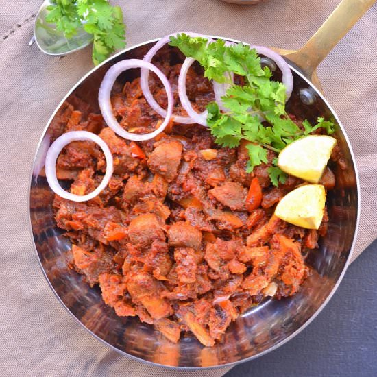 Mushroom Ghee Roast