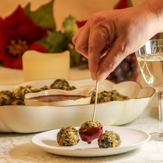 Easy Spinach and Sausage Balls