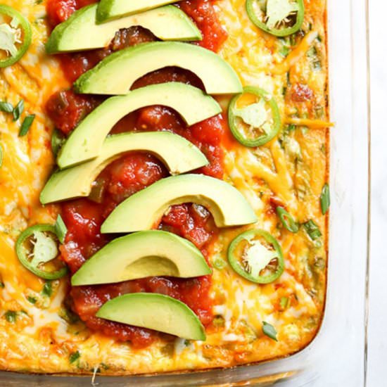 Tex Mex Breakfast Casserole