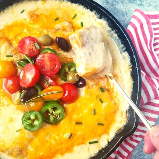 Quick Baked Cod in Cheese Sauce