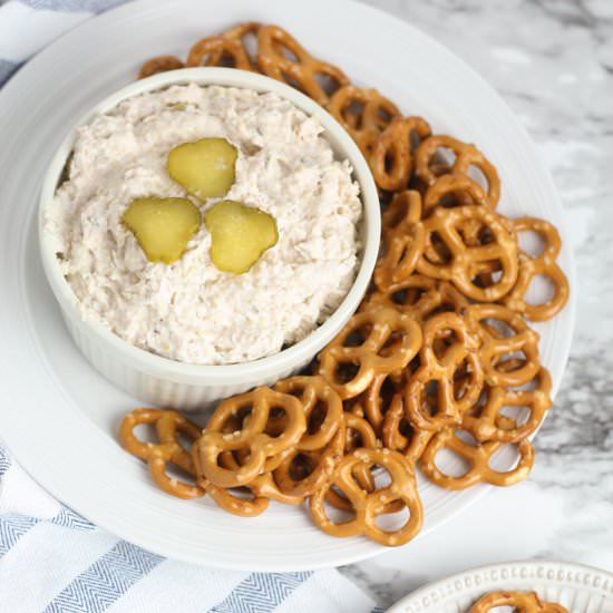 EASY HAM & PICKLE DIP