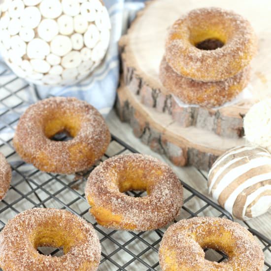 Pumpkin Spice Donuts