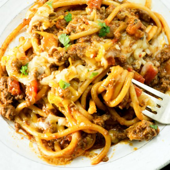 Taco Spaghetti