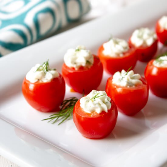 Stuffed Cherry Tomatoes